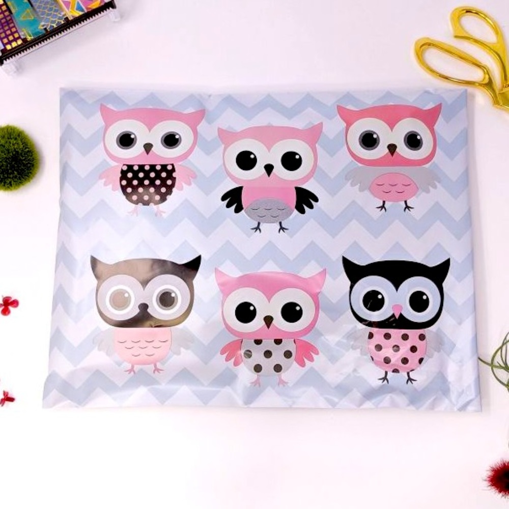🍂10x13 Mailers 100% recyclable, Sustainable
Packaging Owls for clothes, T-shirt